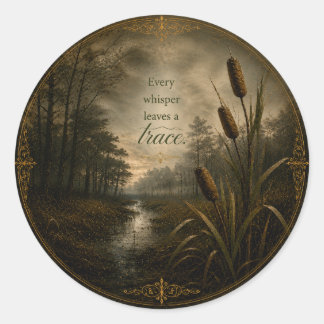 Whispers in Hollow Creek - Juliet Thorne  Classic Round Sticker