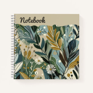 Whispers in the Undergrowth – Moody Garden Brushw Notebook