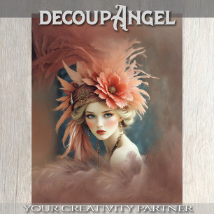 Whispers of a Bygone Era Decoupage Tissue Paper