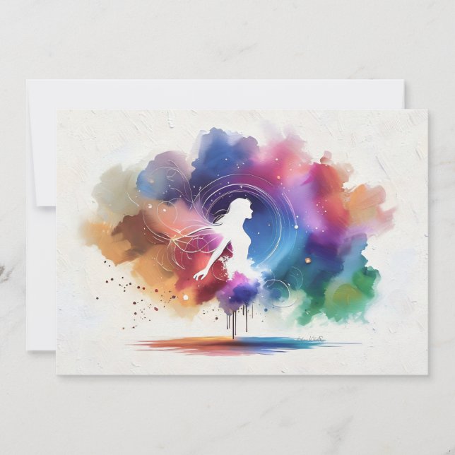 Whispers of a Rainbow Soul flat card (Front)