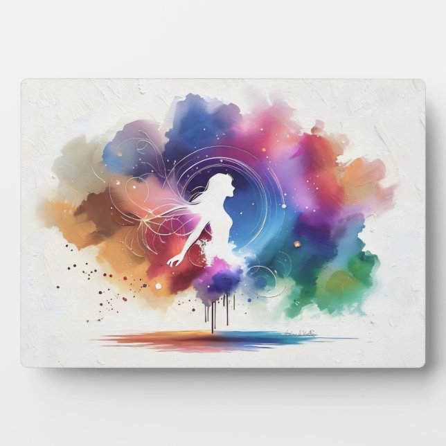 Whispers of a Rainbow Soul Plaque (Front)