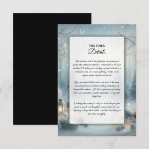 Whispers of a Winter Solstice Enclosure Card