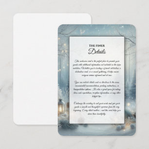 Whispers of a Winter Solstice Enclosure Card