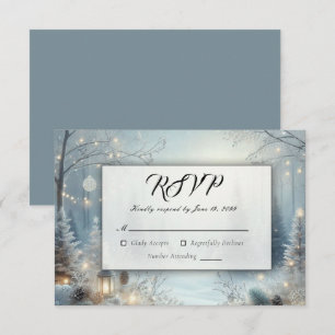 Whispers of a Winter Solstice RSVP Card