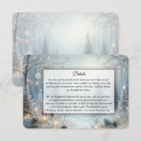 Whispers of a Winter Solstice Wedding