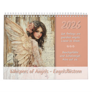 Whispers of Angels – Engelsflüstern 2026 Calendar