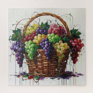 Whispers of Autumn Grapes Jigsaw Puzzle