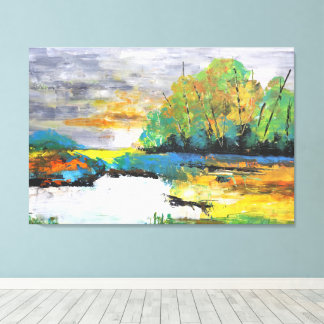 Whispers Of Autumn, Landscape Art,  Canvas Print