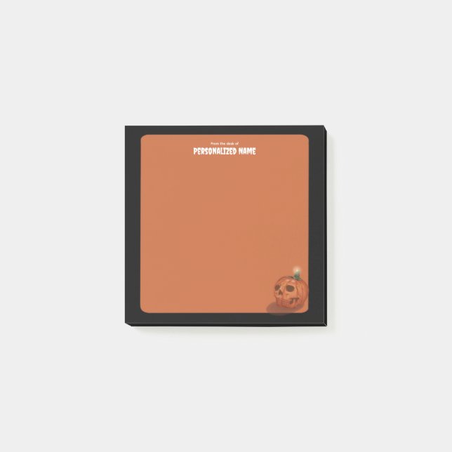 Whispers Of Autumn - Orange - 3x3  Post-it Notes (Front)