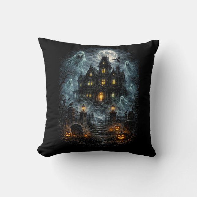 Whispers of Blackwood Manor Cushion (Front)