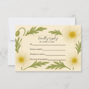 Whispers of Bloom RSVP Card