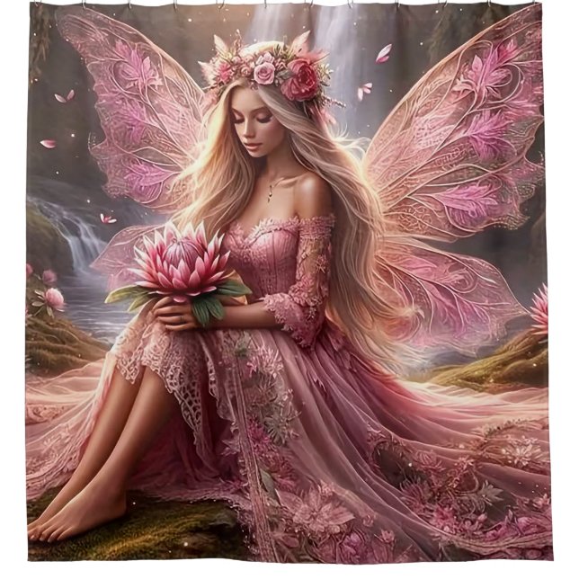 Whispers of Enchantment Shower Curtain (Front)