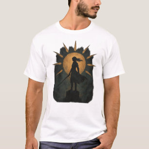 Whispers of Light – Woman in Darkness T-Shirt
