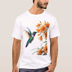 Whispers of Nectar: A Hummingbird’s Delight" T-Shirt