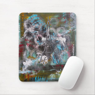 Whispers of Paris Painting by Alfred Fox Mouse Mat