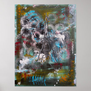 Whispers of Paris Painting by Alfred Fox Poster