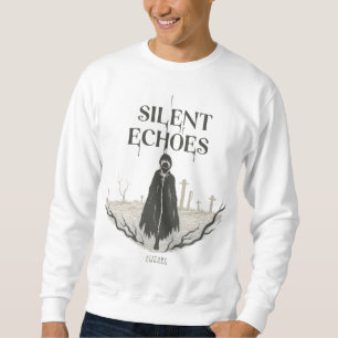 Whispers of Shadows: A Silent Skeleton's Journey  Sweatshirt
