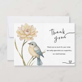 Whispers of Spring Thank You Card