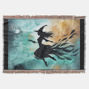 Whispers of the Aether Throw Blanket