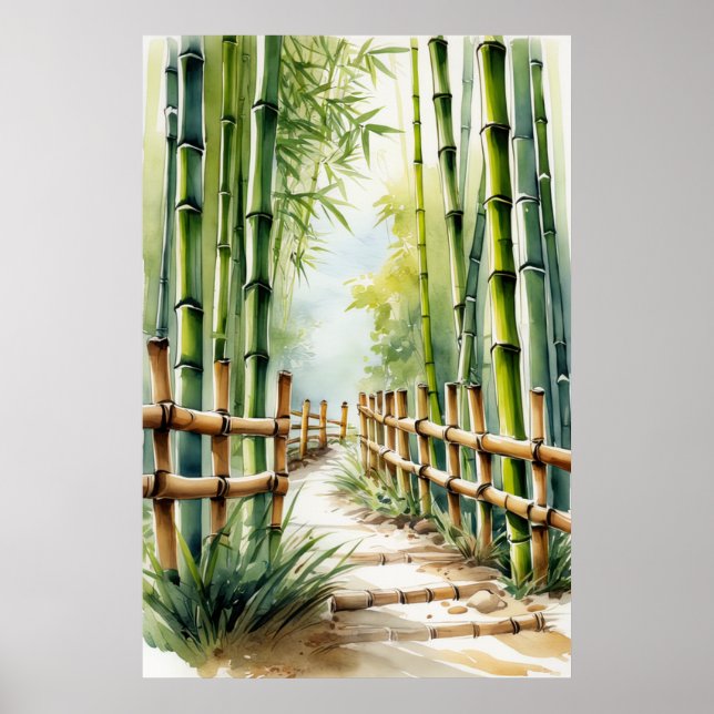 Whispers of the Bamboo Grove Poster (Front)