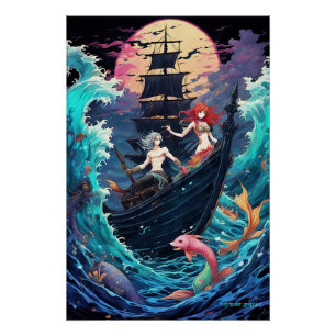 Whispers of the Deep: Underwater Odyssey Poster