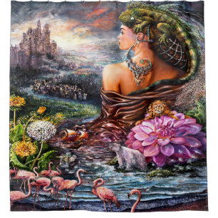 Whispers of the Enchanted Wild Shower Curtain
