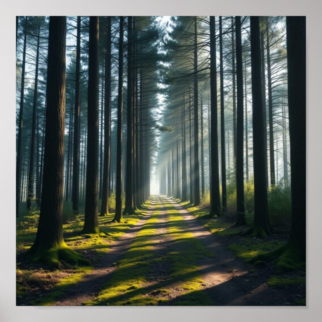 Whispers of the Forest – A Pathway to Light and St Poster (Front)