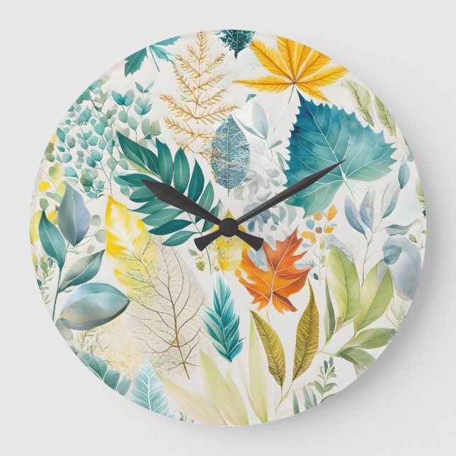 Whispers of the Forest Large Clock (Front)