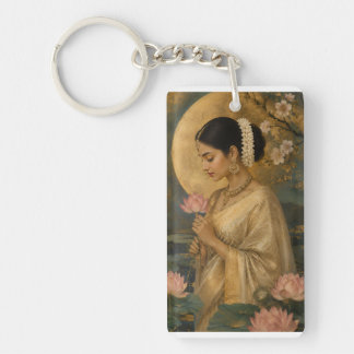 Whispers of the Lotus Key Ring