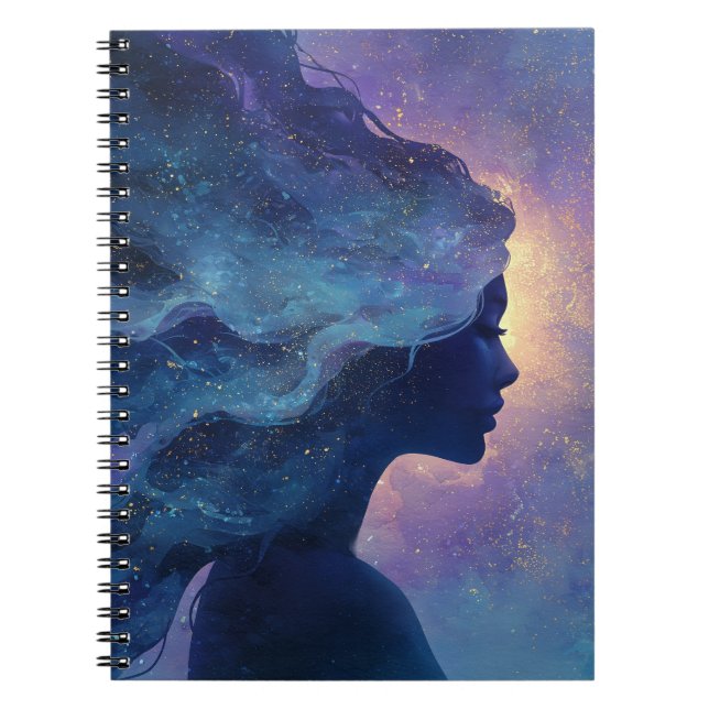 Whispers of the Moon – Goddess Journal (Front)