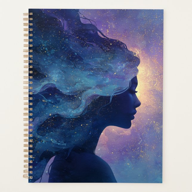 Whispers of the Moon - Goddess Planner (Front)