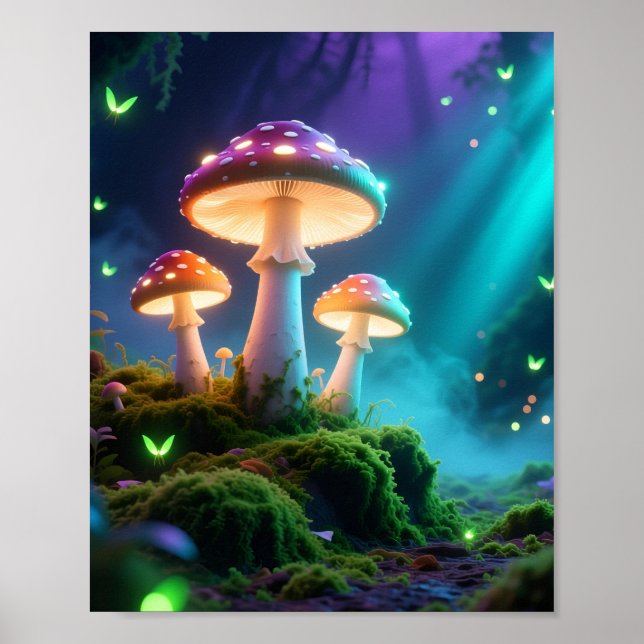 Whispers of the Mushroom Moon Poster (Front)