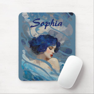 Whispers of the Ocean Goddess Mouse Mat