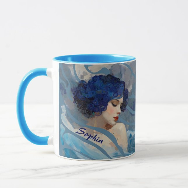 Whispers of the Ocean Goddess Mug (Left)