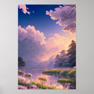 Whispers of the Pink Twilight Poster