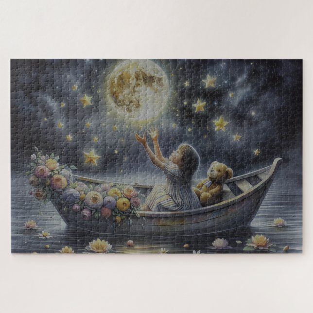Whispers of the Sea at Sunset Jigsaw Puzzle (Horizontal)