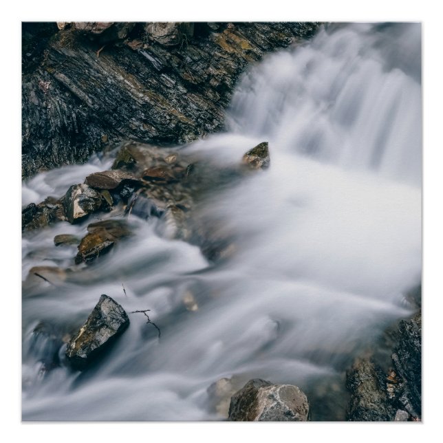 whispers of the waterfall poster (Front)