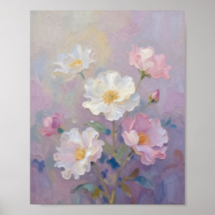 Whispers of the Wild Garden: An Ethereal Study Poster