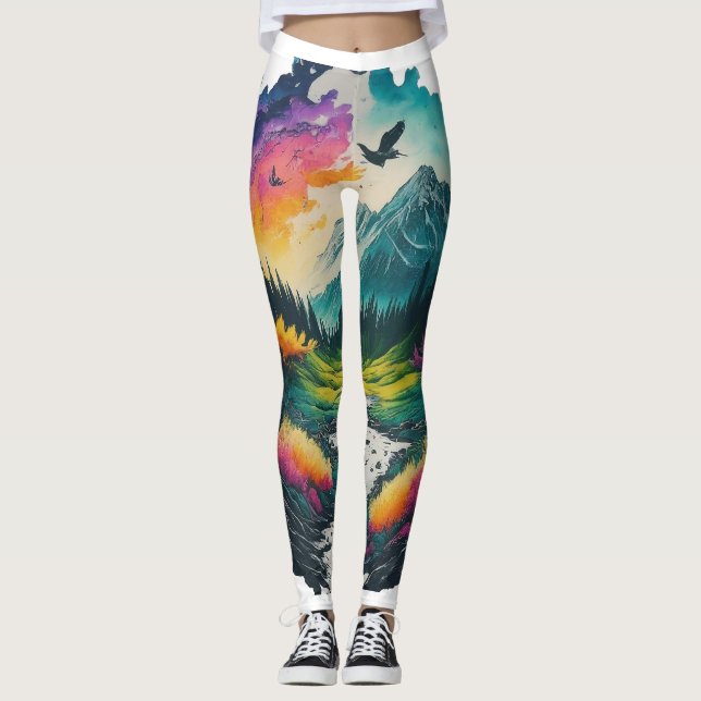 Whispers of the Wild Leggings (Front)