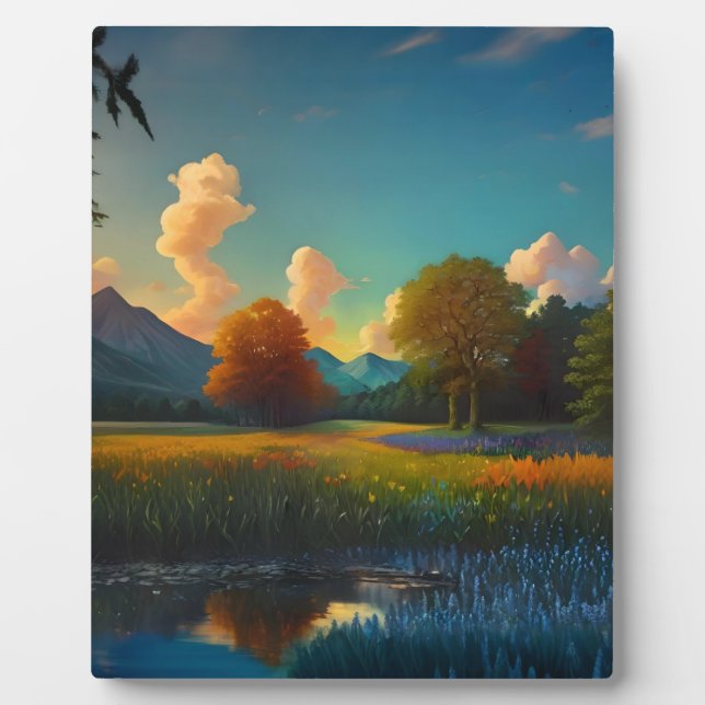 Whispers of the Wild Meadow Plaque (Front)