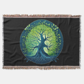 Whispers of the Wind: The Essence of Tree Throw Blanket