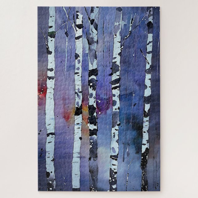 Whispers of the Winter Woods Jigsaw Puzzle (Vertical)