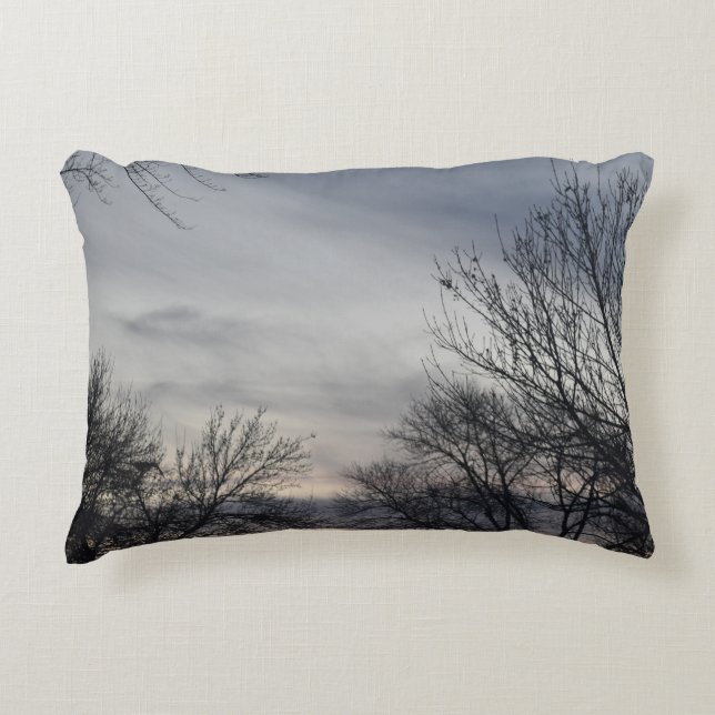 Whispers of Winter Decorative Cushion (Front)