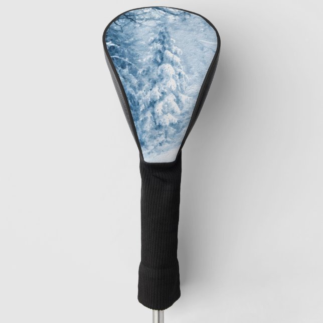 Whispers of Winter Golf Head Cover (Front)