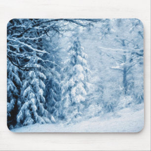 Whispers of Winter Mouse Mat