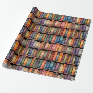 Whispers of Wisdom in Watercolor Hues Wrapping Paper