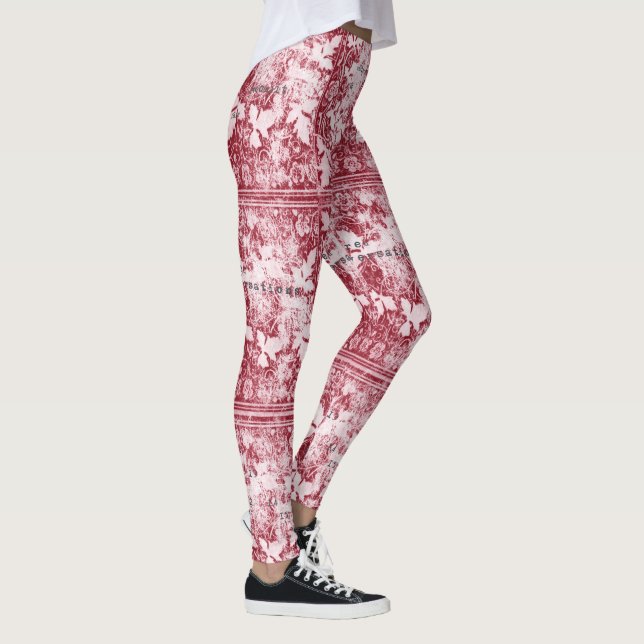 Whispers (Red) Leggings (Right)