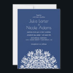 Whispers Swan Birds Lotus Flowers Mandala Wedding Invitation<br><div class="desc">Beautiful invitations and stationery for special occasions and festivals are available in both physical and digital formats. We can extend any design into matching items such as RSVP cards,  labels,  envelopes,  and more. Customization is available upon request. Looking forward to hearing from you!</div>