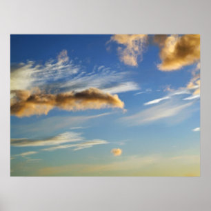 WHISPY CLOUDS POSTER