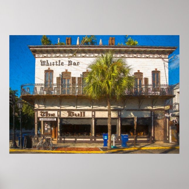 Whistle Bar Key West Poster (Front)